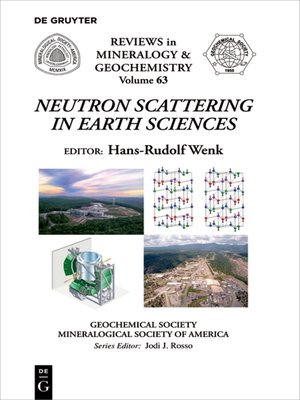 cover image of Neutron Scattering in Earth Sciences